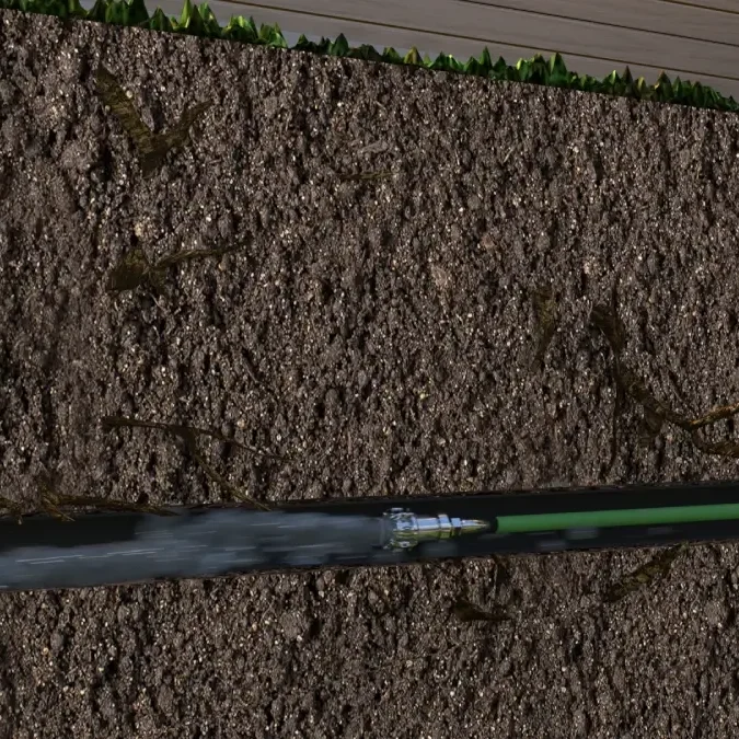 Pipe with cleaning tool