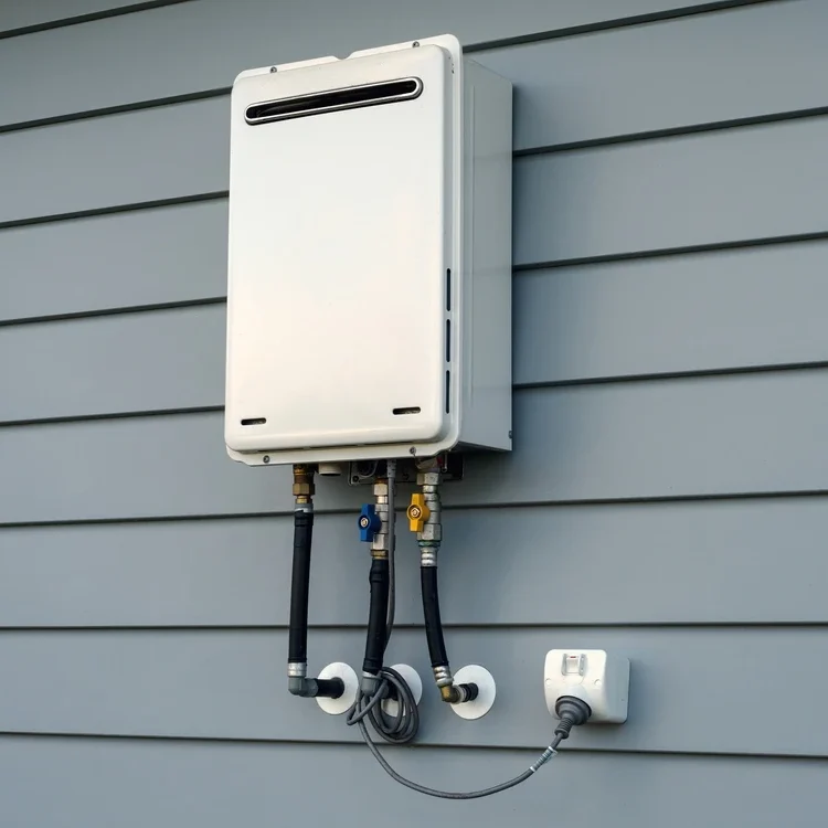 tankless water heater unit